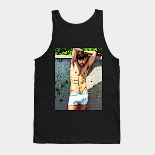 Shirtless Beefcake Hunk 1109 Tank Top